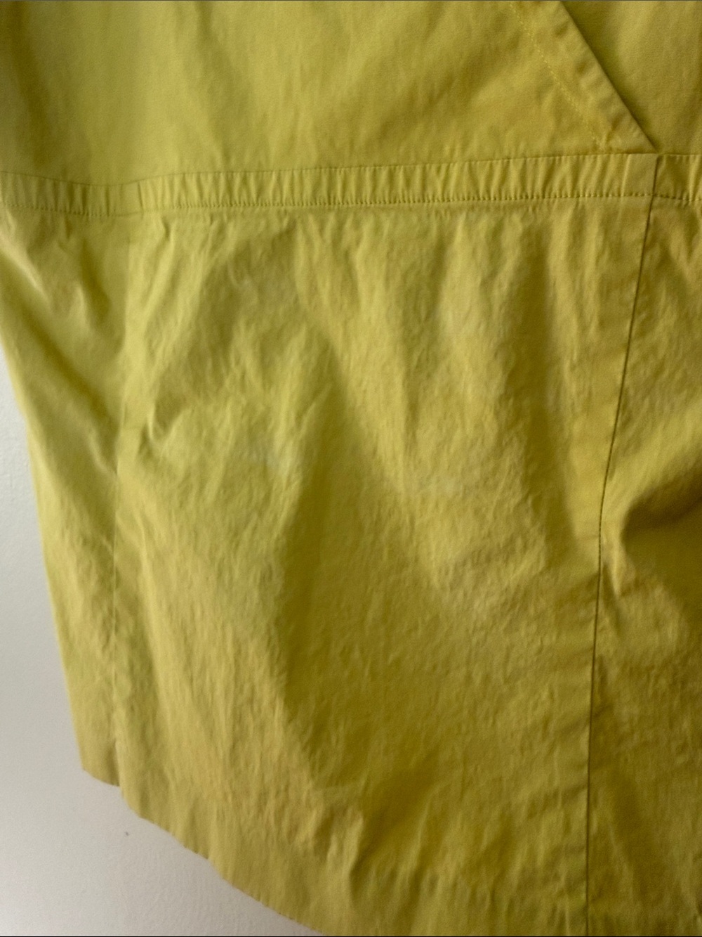 Vintage Talbots Collection Sleeveless open back Lime Button-Front Women's Top 8 - Picture 6 of 9